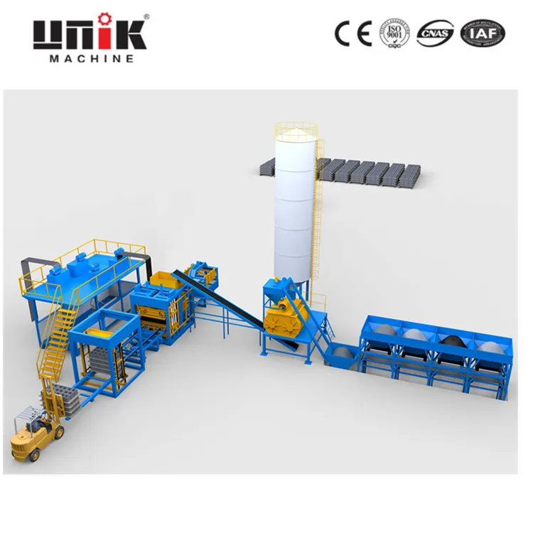 ​UNIK MACHINE lança soluções econômicas de produtos de concreto, ajudando clientes globais a alcançar uma produção inteligente