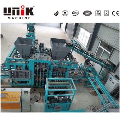 Máquina de fabricação de blocos de cimento