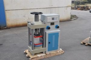 Máquina de teste de compressão de concreto