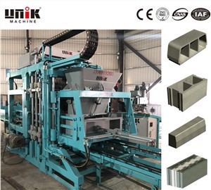 Linha de produção de blocos ocos de concreto