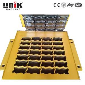 Moldes para pavimentação de concreto interligados
