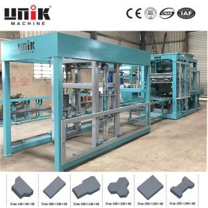 Máquina para fazer blocos de pavimentação de concreto