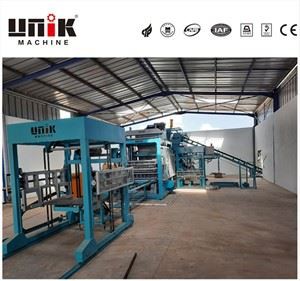 Máquina de bloco sólido de concreto